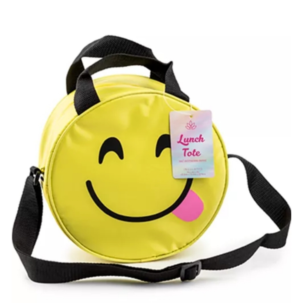 Samba New York Smiley Face Insulated Lunch Bag & Cooler BNWT $PECIAL!